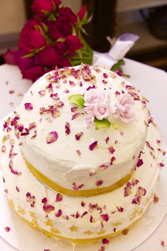 wedding cake - wedding photography sydney